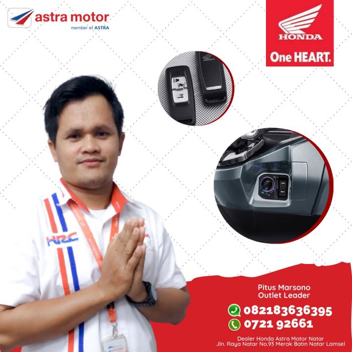 Cara Tepat Penggunaan dan Perawatan Honda Smart Key System Motor Honda